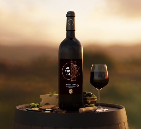 Wine Bottle Mockup